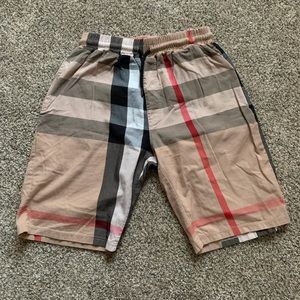 UA Burberry shorts